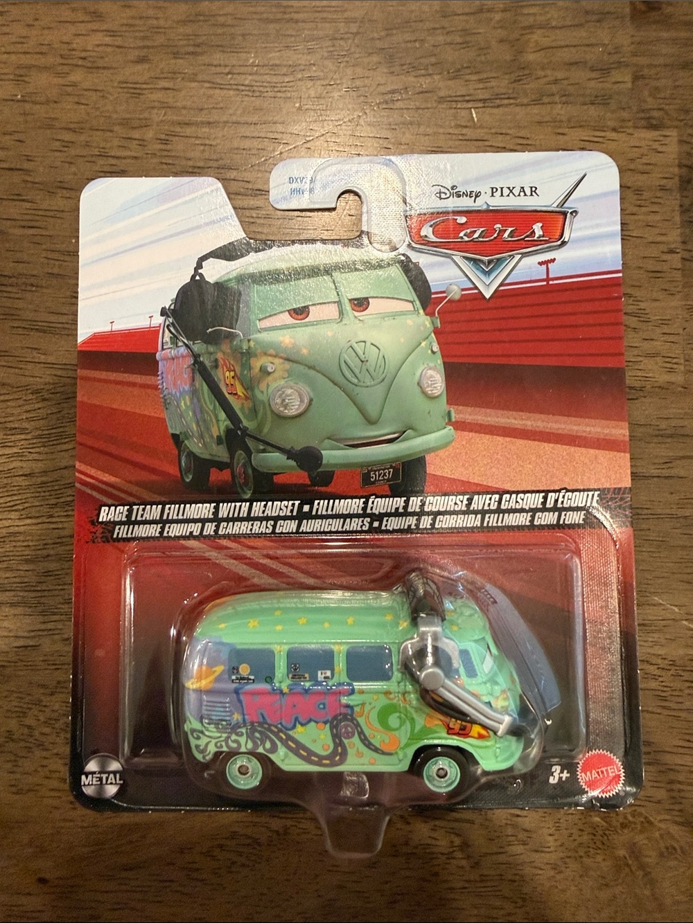 Disney Fillmore Green Die-Cast Van